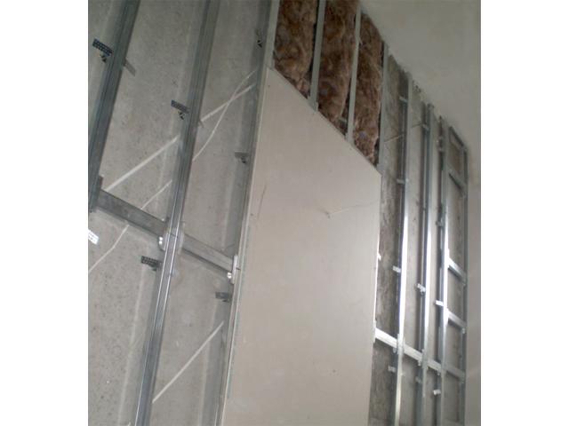 Выполняем подряды на работы по монтажу гипсокартона, шумоизоляции помещений.