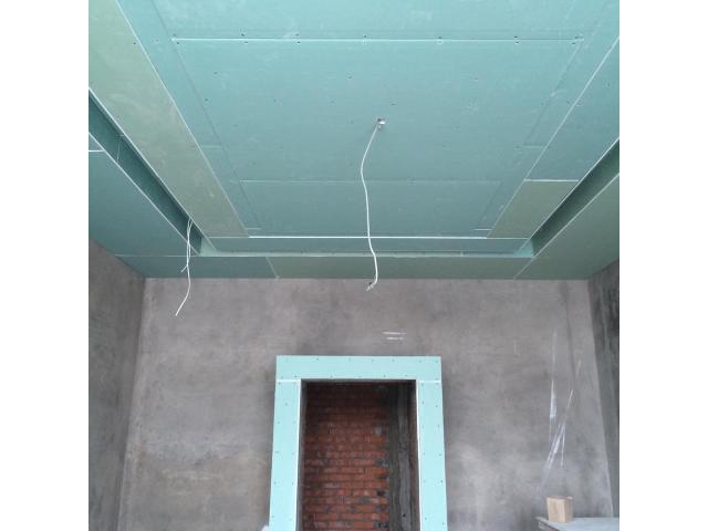 Выполняем подряды на работы по монтажу гипсокартона, шумоизоляции помещений.