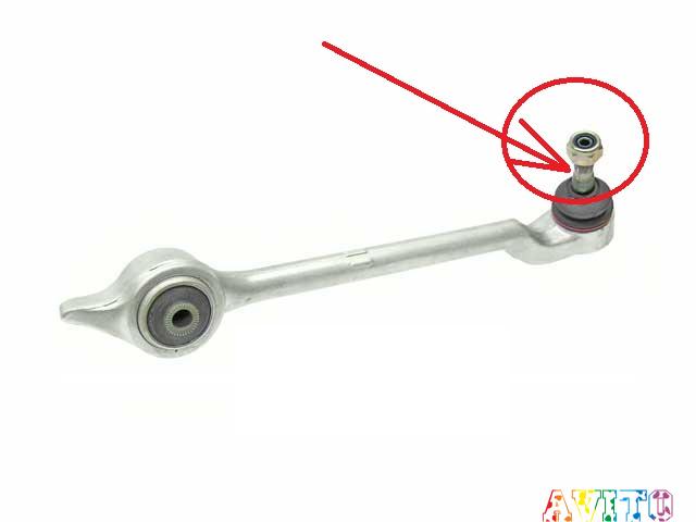 Новые втулки на палец шаровой и наконечника в поворотный кулак BMW E39